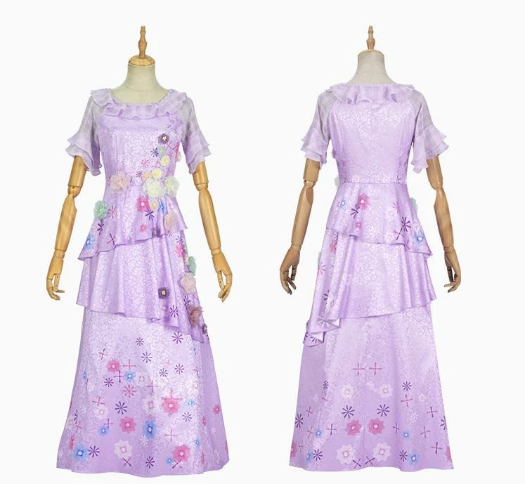 Coserz Encanto Isabela Dress, Isabela Encanto Costume, Isabela Encanto Dress Cosplay Costume 4 Coserz Encanto Isabela Dress, Isabela Encanto Costume, Isabela Encanto Dress Cosplay Costume