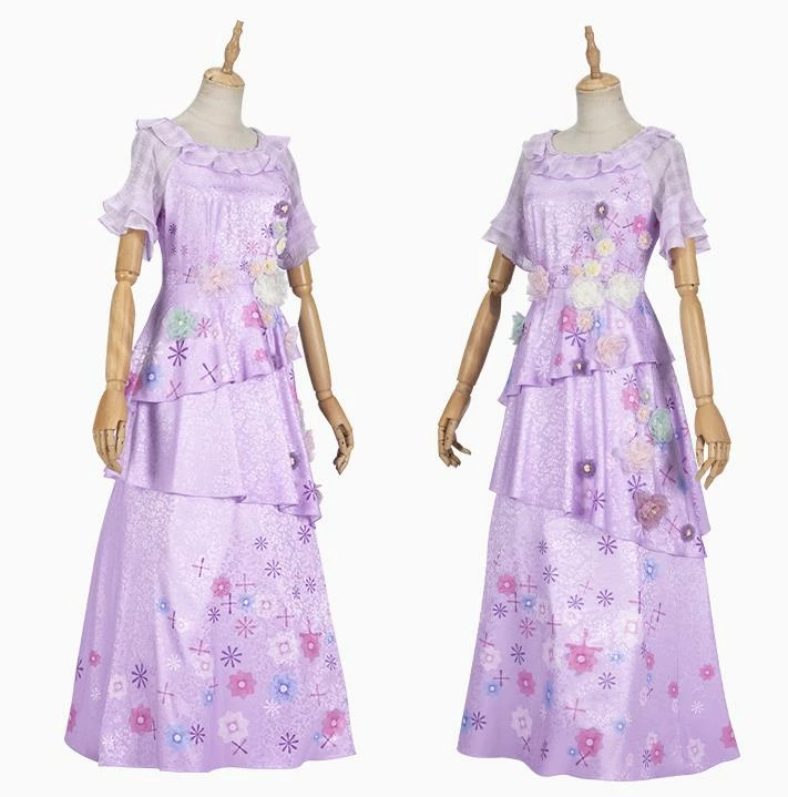 Coserz Encanto Isabela Dress, Isabela Encanto Costume, Isabela Encanto Dress Cosplay Costume 5 Coserz Encanto Isabela Dress, Isabela Encanto Costume, Isabela Encanto Dress Cosplay Costume