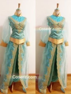 Princess Jasmine Costume For Adults Girl Women, Princess Jasmine Dress Park Version