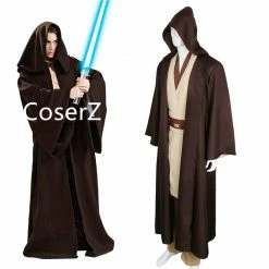 Coserz Promotion Star Wars Jedi/Sith Knight Cloak Cosplay Adult/Kids Hooded Robe Only