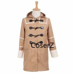 Coserz Anime Cosplay No.6 Cosplay Costume, Khaki Cosplay Costume Shion Costume With Parka Jacket Promotion