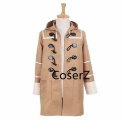 Coserz Anime Cosplay No.6 Cosplay Costume, Khaki Cosplay Costume Shion Costume With Parka Jacket Promotion