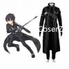 Coserz Sword Art Online Kirito Cosplay Costume, Custom Kirito Costume Promotion