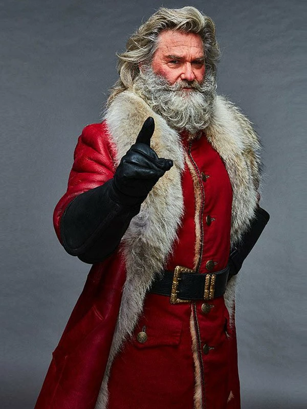 Coserz Kurt Russell As Santa Claus Costume Leather Trench Coat Inspired The Christmas Chronicles Promotion 6 Coserz Kurt Russell As Santa Claus Costume Leather Trench Coat Inspired The Christmas Chronicles Promotion