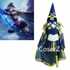 Coserz LOL League Of Legends The Frost Archer Ashe Cosplay Costume
