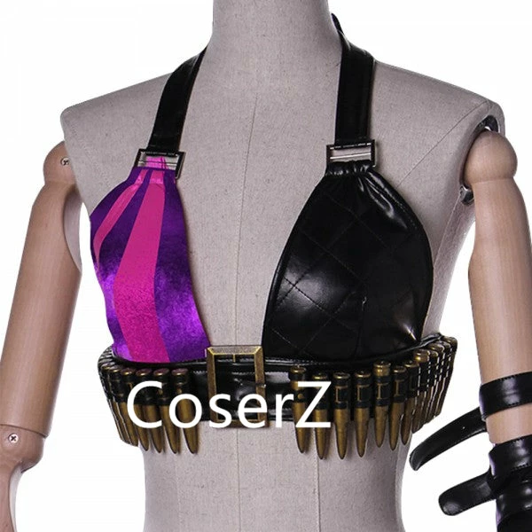 Coserz Promotion League Of Legends LOL Jinx Cosplay Costume 5 Coserz Promotion League Of Legends LOL Jinx Cosplay Costume