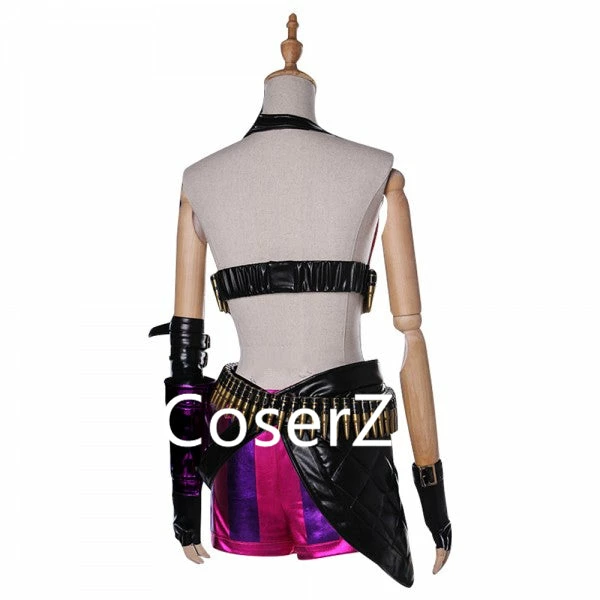 Coserz Promotion League Of Legends LOL Jinx Cosplay Costume 6 Coserz Promotion League Of Legends LOL Jinx Cosplay Costume