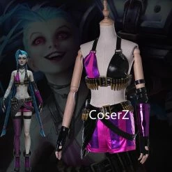 Coserz Promotion League Of Legends LOL Jinx Cosplay Costume