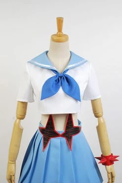 Anime Kill La Kill Mako Mankanshoku Cosplay Costume
