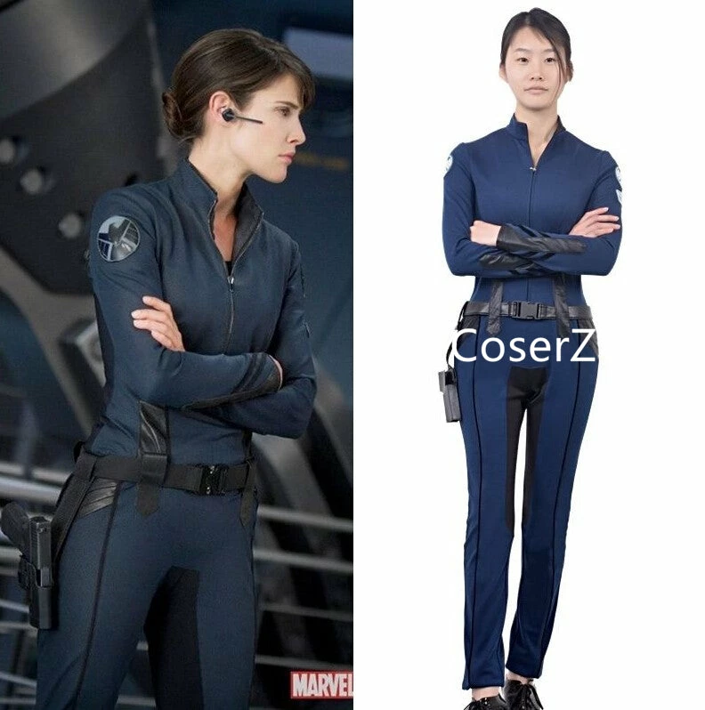 Coserz The Avengers Agents Of Shield Maria Hill Cosplay Costume, Custom Maria Costume Promotion 3 Coserz The Avengers Agents Of Shield Maria Hill Cosplay Costume, Custom Maria Costume Promotion