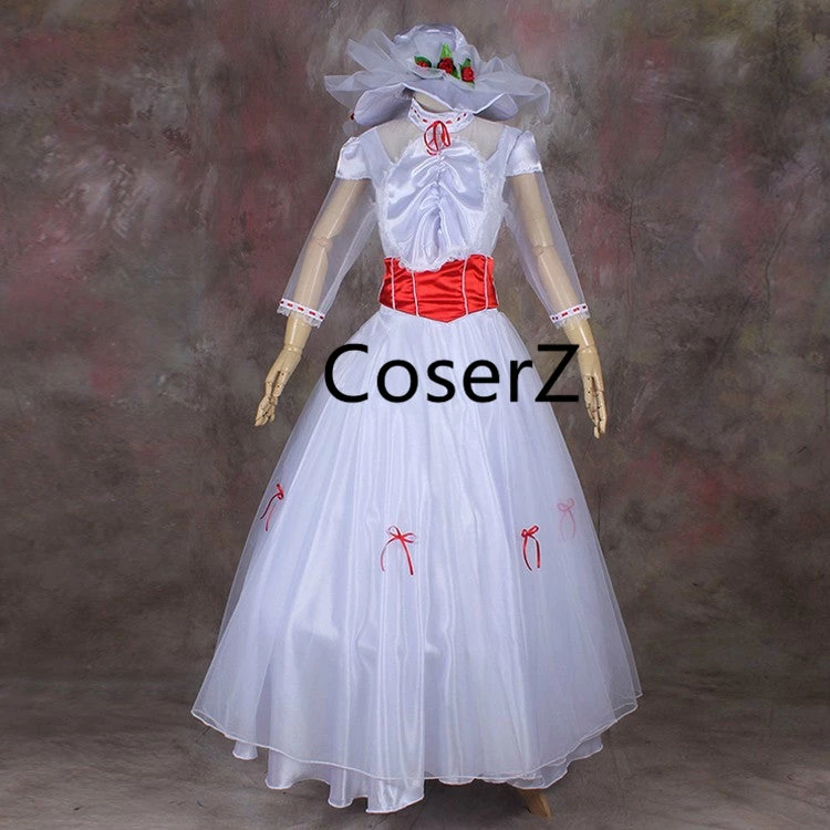 Coserz Mary Poppins Cosplay Costume, Mary Costume, Mary Dress Cosplay Costume Promotion 3 Coserz Mary Poppins Cosplay Costume, Mary Costume, Mary Dress Cosplay Costume Promotion