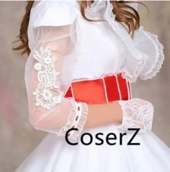 Coserz Mary Poppins Costume With Red Satin Mary Dress Promotion