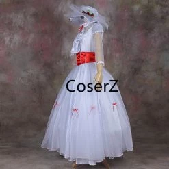 Coserz Mary Poppins Cosplay Costume, Mary Costume, Mary Dress Cosplay Costume Promotion 10 Coserz Mary Poppins Cosplay Costume, Mary Costume, Mary Dress Cosplay Costume Promotion