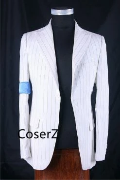 Coserz Michael Jackson Cosplay Costume, Michael Jackson Smooth Criminal Suit