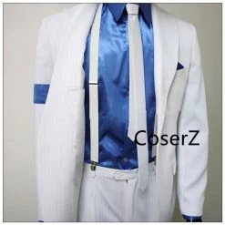 Coserz Michael Jackson Cosplay Costume, Michael Jackson Smooth Criminal Suit