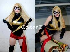 Coserz Promotion Ms Marvel Kamala Khan Costume, Ms Marvel Cosplay Costume