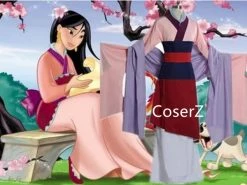 Princess Hua Mulan Dress Costume, Mulan Costumes For Adults/Girls