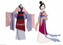 Princess Hua Mulan Dress Costume, Mulan Costumes For Adults/Girls