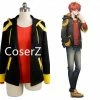 Coserz Mystic Messenger 707 EXTREME Saeyoung Luciel Choi 7 Cosplay Costume Jacket+ Shirt Promotion