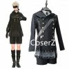Coserz Promotion NieR Automata 9S Cosplay Costume Outfits Coat YoRHa No.9 Type S Cosplay Costume