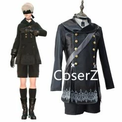 Coserz Promotion NieR Automata 9S Cosplay Costume Outfits Coat YoRHa No.9 Type S Cosplay Costume