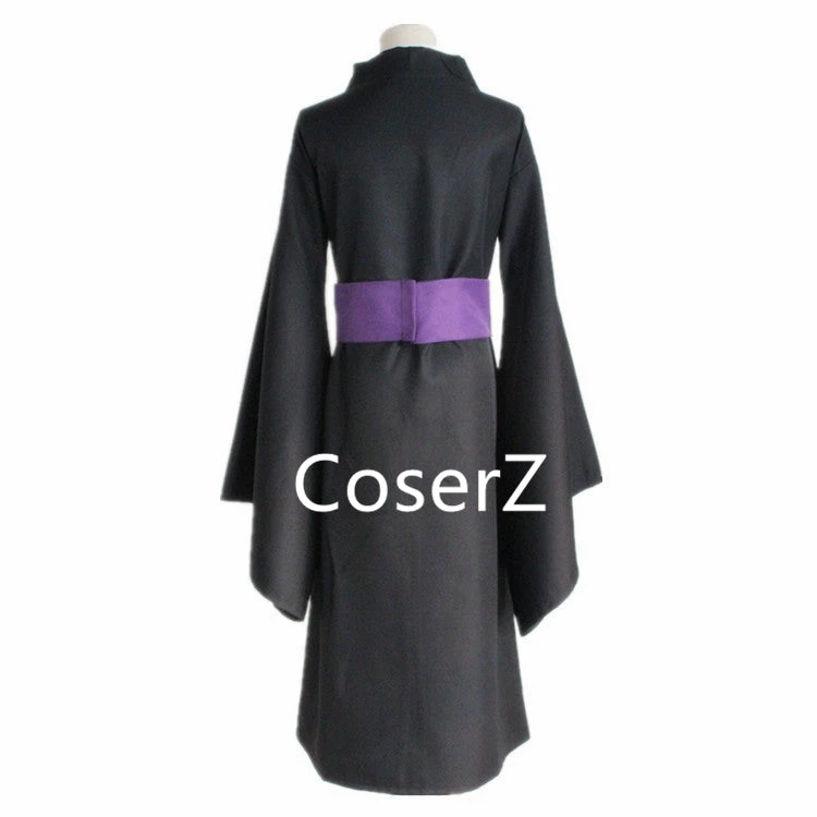 Coserz Noragami Yato Cosplay Costume Black Kimono Yukata 5 Coserz Noragami Yato Cosplay Costume Black Kimono Yukata