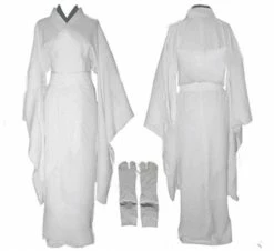 Movie/TV Kill Bill O-Ren Ishii Cosplay Costume White Kimono Uniform