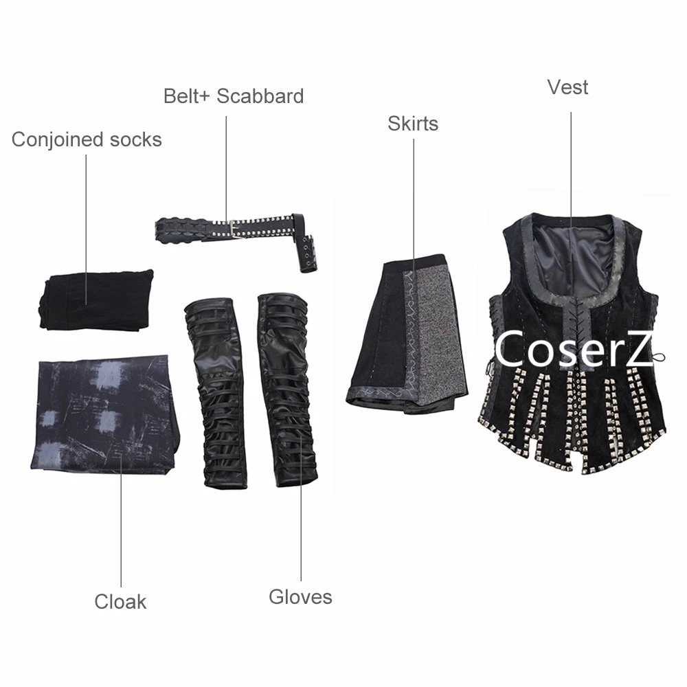 Coserz Once Upon A Time Cosplay Costume Evil Queen Regina Mills Costume, Regina Mills Cosplay Costume