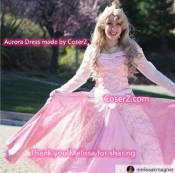 Sleeping Beauty Princess Aurora Dress, Aurora Cosplay Costume For Girls & Adult