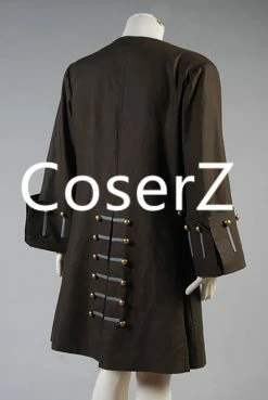 Coserz Promotion Custom Pirates Of The Caribbean Cosplay Costume Jack Sparrow Costume Jacket/Coat Only 10 Coserz Promotion Custom Pirates Of The Caribbean Cosplay Costume Jack Sparrow Costume Jacket/Coat Only