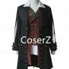 Coserz Pirates Of The Caribbean Cosplay Costume Barbossa Jacket