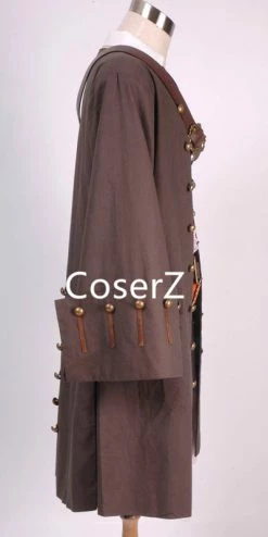 Coserz Pirates Of The Caribbean Captain Jack Sparrow Costume Cosplay Full Sets