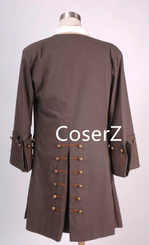 Coserz Pirates Of The Caribbean Captain Jack Sparrow Costume Cosplay Full Sets 5 Coserz Pirates Of The Caribbean Captain Jack Sparrow Costume Cosplay Full Sets