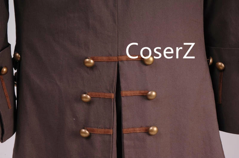 Coserz Pirates Of The Caribbean Captain Jack Sparrow Costume Cosplay Full Sets 10 Coserz Pirates Of The Caribbean Captain Jack Sparrow Costume Cosplay Full Sets