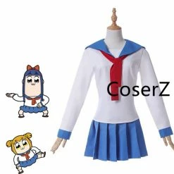 Coserz Anime Poputepipikku Cosplay Costume Popuko Cosplay Pipimi Costume Promotion