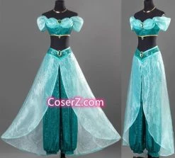Princess Jasmine Costume Cosplay Outfits For Adults From Aladdin