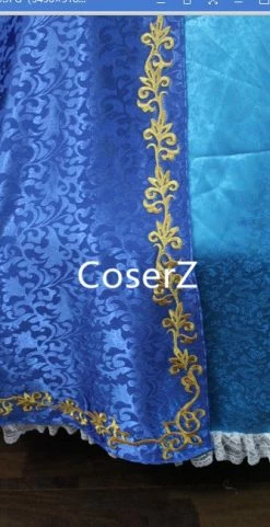 Coserz Princess Ariel Dress, Princess Ariel Cosplay Costume Doll Version Costume Shirt+Corset+Skirt+Hair Bow Promotion