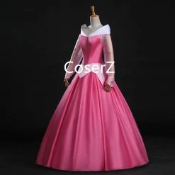 Coserz Princess Aurora Dress Costume, Sleeping Beauty Cosplay Pink Aurora Dress Ball Gown 10 Coserz Princess Aurora Dress Costume, Sleeping Beauty Cosplay Pink Aurora Dress Ball Gown