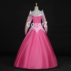 Coserz Princess Aurora Dress Costume, Sleeping Beauty Cosplay Pink Aurora Dress Ball Gown 11 Coserz Princess Aurora Dress Costume, Sleeping Beauty Cosplay Pink Aurora Dress Ball Gown