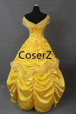 Coserz Custom Princess Belle Dress Beauty And The Beast Cosplay Costume Promotion