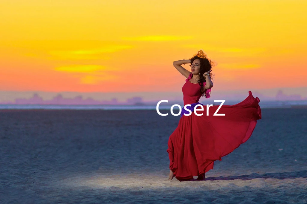 Coserz Promotion Esmeralda Dress In Red, Princess Esmeralda Red Dress Costume Topsy Turvy Dress For Adults Kids 6 Coserz Promotion Esmeralda Dress In Red, Princess Esmeralda Red Dress Costume Topsy Turvy Dress For Adults Kids