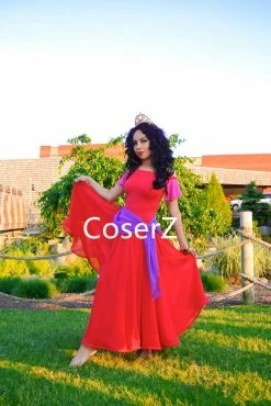 Coserz Promotion Esmeralda Dress In Red, Princess Esmeralda Red Dress Costume Topsy Turvy Dress For Adults Kids 17 Coserz Promotion Esmeralda Dress In Red, Princess Esmeralda Red Dress Costume Topsy Turvy Dress For Adults Kids