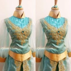 Princess Jasmine Costume For Adults Girl Women, Princess Jasmine Dress Park Version