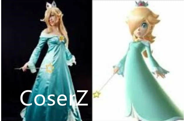 Coserz Custom Princess Rosalina Costume, Rosalina Dress 3 Coserz Custom Princess Rosalina Costume, Rosalina Dress
