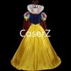 Coserz Custom Princess Snow White Dress, Princess Snow White Cosplay Costume Fast Shipping