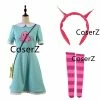 Coserz Promotion Star Vs The Forces Of Evil Cosplay Costume, Star Vs.the Forces Of Evil Princess Star Butterfly Costume With Bag