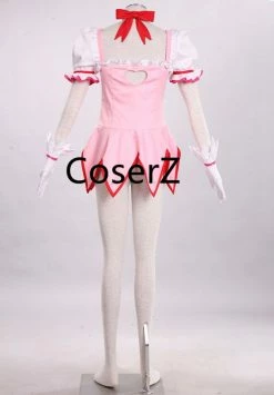 Coserz Promotion Custom Puella Magi Magica Madoka Kaname Cosplay Costume Halloween Costume