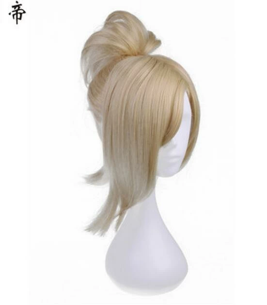 Game OW Mercy Angela Ziegler Cosplay Wig 6 Game OW Mercy Angela Ziegler Cosplay Wig