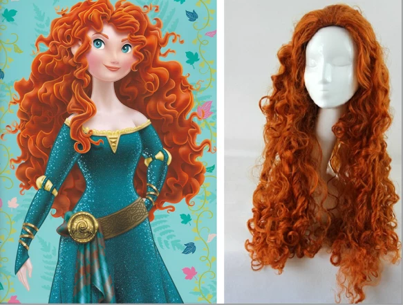 Princess Merida Cosplay Wig 3 Princess Merida Cosplay Wig