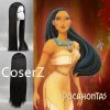 Princess Pocahontas Wig, Pocahontas Cosplay Wig